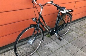 Kreispolizeibehörde Kleve: POL-KLE: Weeze - Damenfahrrad sichergestellt: Wem gehört das Rad?