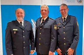 Polizeipräsidium Mittelfranken: POL-MFR: (1121) Amtswechsel bei der Polizeiinspektion Hersbruck