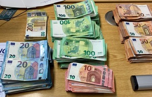 Bundespolizeidirektion Sankt Augustin: BPOL NRW: Bundespolizei stellt 83.900 EUR Bargeld auf der Autobahn A 61 sicher