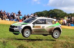 Skoda Auto Deutschland GmbH: SKODA AUTO Deutschland startet 2018 mit Fabian Kreim/Frank Christian in der Rallye-EM (FOTO)