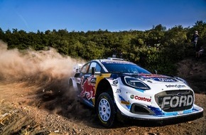 Ford-Werke GmbH: M-Sport Ford beendet harte Akropolis-Rallye Griechenland mit erneuter Bestzeit auf der "Power-Stage"