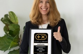 medisana GmbH: Plus X Awards 2025: medisana als Fachhandelsmarke des Jahres ausgezeichnet