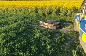 Kreispolizeibehörde Soest: POL-SO: Möhnesee-Körbecke - Zigarettenautomat aufgefunden