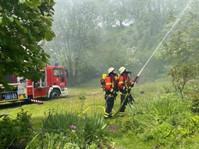 KFV Bodenseekreis: Hoher Sachschaden bei Wohnhausbrand in Billafingen (Gemeinde Owingen, Bodenseekreis)