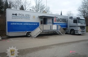 Polizeipräsidium Karlsruhe: POL-KA: (KA) Karlsruhe/Weingarten - "i MOBIL" des Landeskriminalamtes im Landkreis Karlsruhe unterwegs und informiert zum Thema Einbruchschutz