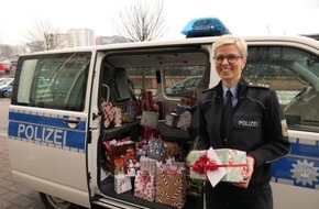 Bundespolizeiinspektion Kaiserslautern: BPOL-KL: Weihnachtsaktion der Bundespolizeiinspektion Kaiserslautern geht an die Kinder des St. Marien in Worms
