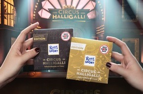 ProSieben: Wahnsinn im Quadrat: Joko & Klaas versüßen mit limitierten Ritter Sport "CIRCUS HALLIGALLI"-Schokoladen den RED NOSE DAY