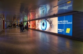 Helaba: Light Corridor am Frankfurter Flughafen feierlich eröffnet