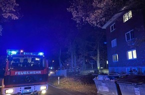 Feuerwehr Schermbeck: FW-Schermbeck: Feuer - Person in Gefahr
