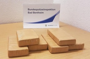 Bundespolizeiinspektion Bad Bentheim: BPOL-BadBentheim: Drei Kilo Heroin durch Bundespolizei beschlagnahmt / Zwei Drogenkuriere in Untersuchungshaft