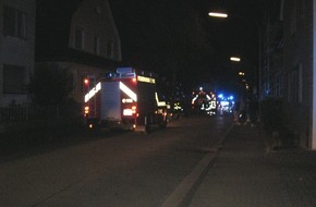 Feuerwehr der Stadt Arnsberg: FW-AR: Kellerbrand in Arnsberg-Hüsten löst Großeinsatz der Feuerwehr aus