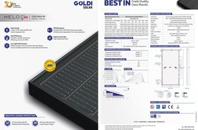 Goldi Solar Pvt Ltd: Goldi Solar launches HELOC Pro at Intersolar Europe 2022