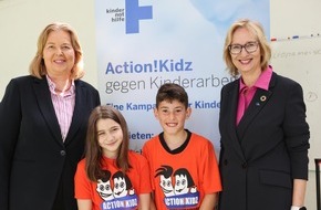 Kindernothilfe e.V.: Bundestagspräsidentin besuchte Duisburger Action!Kidz-Schulen