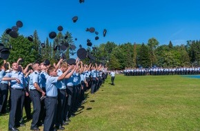 Bundespolizeiakademie: BPOL-AKAD: 645 neue Kr&auml;fte f&uuml;r die Sicherheit - 80. Studienjahrgang von Bundesinnenminister Dobrindt verabschiedet