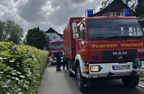 Freiwillige Feuerwehr Reichenau: FW Reichenau: Starker Wellenschlag lässt Sportboot mit Wasser volllaufen, Reichenau-Oberzell, 18.05.2023