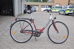 POL-ROW: Sechs mutma&szlig;lich gestohlene Fahrr&auml;der aufgefunden - Polizei sucht Eigent&uuml;mer
