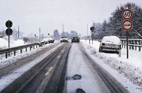 GTÜ Gesellschaft für Technische Überwachung mbH: GTÜ: Sicher unterwegs auf winterlichen Straßen (BILD)