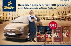 Tchibo GmbH: Mit Tchibo italienisch genießen und Fiat 500 gewinnen (FOTO)