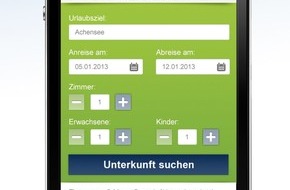 Tiscover GmbH: Schon jede sechste Alpen-Unterkunft wird mobil gebucht - BILD