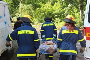 THW LVBEBBST: Über 150 Einsatzkräfte des Technisches Hilfswerks bei großer Katastrophenschutzübung in Berlin