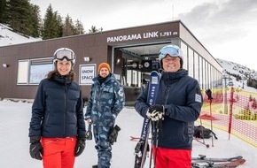 Snow Space Salzburg - Best of Mountains: Snow Space Salzburg startet mit der neuen Panorama Link Verbindungsbahn in die Wintersaison! - aus dem Skigebiet