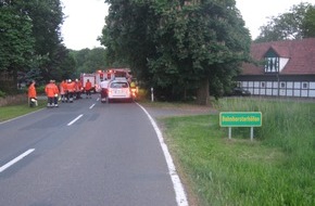 Polizeiinspektion Nienburg / Schaumburg: POL-NI: Motorradfahrer verstirbt noch an der Unfallstelle
