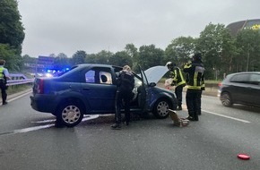 Feuerwehr Bochum: FW-BO: Verkehrsunfall mit Verletzten.