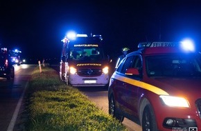 Freiwillige Feuerwehr Hünxe: FW Hünxe: Zwei zeitgleiche Einsätze - Kaminbrand und angefahrener Fußgänger