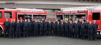 Feuerwehr Iserlohn: FW-MK: Truppmann 2 - Lehrgang mit 22 Teilnehmern erfolgreich absolviert