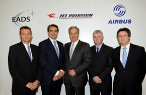 Jet Aviation: Jet Aviation und Airbus unterzeichnen neue Vereinbarung als zugelassenes Airbus Flugzeuginnenausstattungszentrum