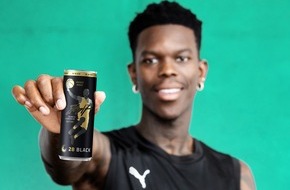 28 BLACK: Der große Wurf: 28 BLACK präsentiert die Dennis Schröder Edition / Energy Drink 28 BLACK und Basketball-Superstar Dennis Schröder launchen 28 BLACK Ananas-Kokos