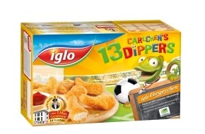 iglo Deutschland: Dippen, snacken, anfeuern: iglo präsentiert knuspriges Snack-Vergnügen zum Fußball-Event des Jahres (FOTO)