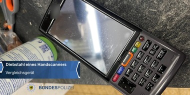 Bundespolizeidirektion München: Bundespolizeidirektion München: Schneller Ermittlungserfolg: Supermarkt-Scanner-Dieb ist "alter Bekannter"