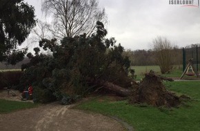 Feuerwehr Iserlohn: FW-MK: Update Unwetterlage