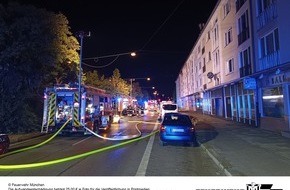 Feuerwehr M&uuml;nchen: FW-M: Ausgedehnter Wohnungsbrand in Mehrfamilienhaus (Neuharlaching)
