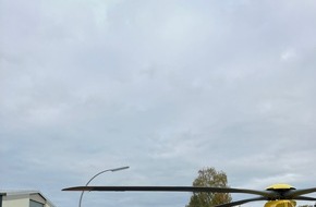 Feuerwehr Datteln: FW Datteln: Rettungshubschrauber - Landung in Datteln