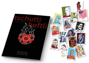 tschutti heftli x Red Boots Aarau: Foyer-Ausstellung im Stadtmuseum Aarau