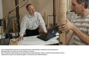 Schweizerischer Nationalfonds / Fonds national suisse: SNF: Klangfarben in Echtzeit sichtbar gemacht