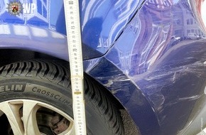 Polizeidirektion Kaiserslautern: POL-PDKL: Auto gerammt und Nachricht hinterlassen