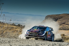 Sébastien Ogier und Julien Ingrassia erobern für M-Sport Ford bei der WM-Rallye Mexiko ihren zweiten Saisonsieg