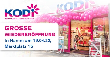 KODi Diskontläden GmbH: Nach Umbau: KODi-Hamm begeistert mit neuem Look!