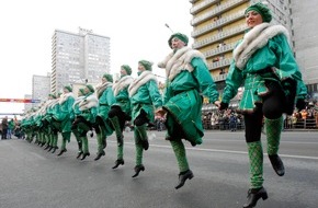 Diageo Guinness Continental Europe: Rekordverdächtige Party-Stimmung - Große Parade in München St. Patrick's Day: Feierlichkeiten sollen ins Guinness Buch der Rekorde (mit Bild)