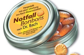 Murnauer Markenvertrieb GmbH: Notfall Bonbons nach Dr. Bach: "Große Hilfe bei kleinen Tiefs"
