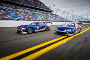 Zwei deutsche Rennprofis fahren 2025 im Mustang GT3 für Ford Performance Motorsports um den IMSA-Titel