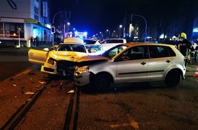 Feuerwehr Gelsenkirchen: FW-GE: Verkehrsunfall in Gelsenkirchen-Buer fordert zwei verletzte Personen