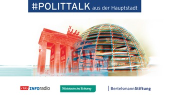 rbb - Rundfunk Berlin-Brandenburg: "Polittalk aus der Hauptstadt - Wer schafft's ins Kanzleramt?" Annalena Baerbock und Olaf Scholz im Gespräch - am 17.5. im rbb