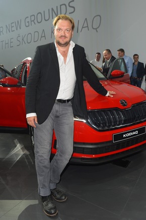 Deutsche Schauspielstars bei Weltpremiere des SKODA KODIAQ hautnah dabei