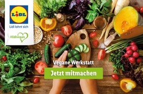 Lidl: Vegane Werkstatt: Kunden entwickeln selbst ihre veganen Lieblingsprodukte fürs Lidl-Sortiment