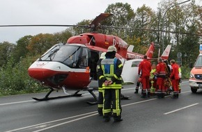 Polizei Bochum: POL-BO: Zwei zusammenhängende Unfälle auf dem Zeppelindamm - Sieben Menschen verletzt