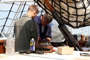 Deutsche Marine - Bilder der Woche (Korrektur): &quot;Gorch Fock&quot; klar für nächste Auslandstour